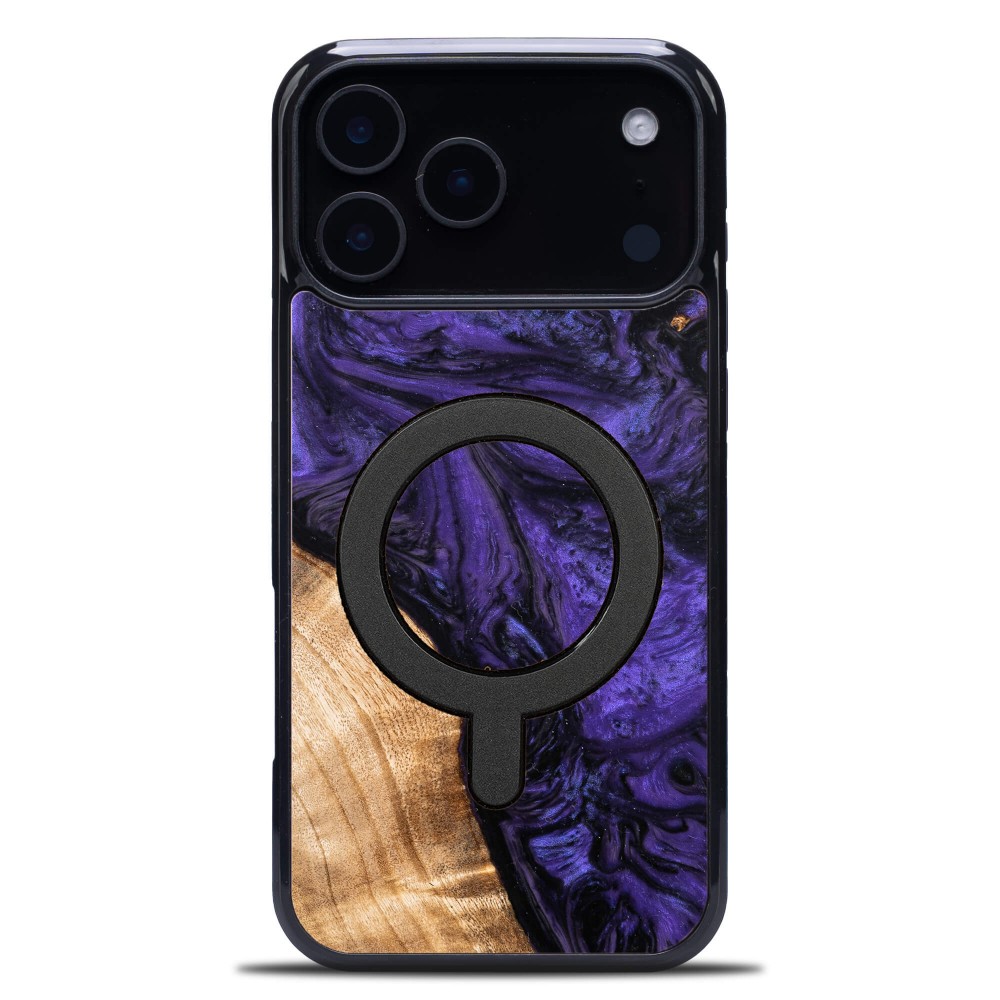 Bewood Unique Hülle Für Iphone 17 Pro Max – Violett Mit Magsafe