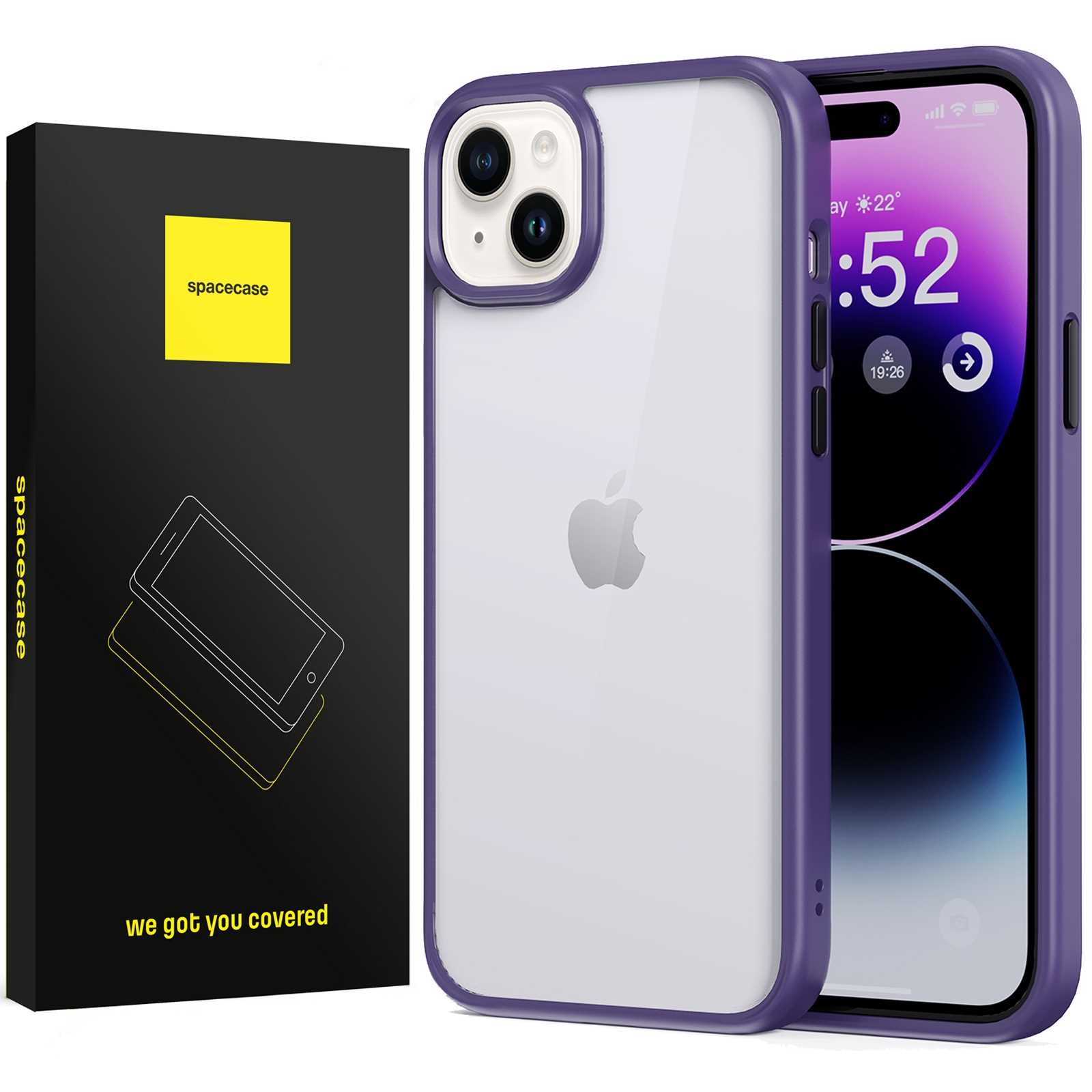 Spacecase Metro Iphone 15 Plus Lila