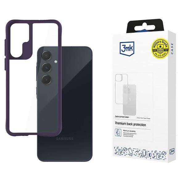 Samsung Galaxy A55 5g - 3mk Satin Armor Case+ Lila