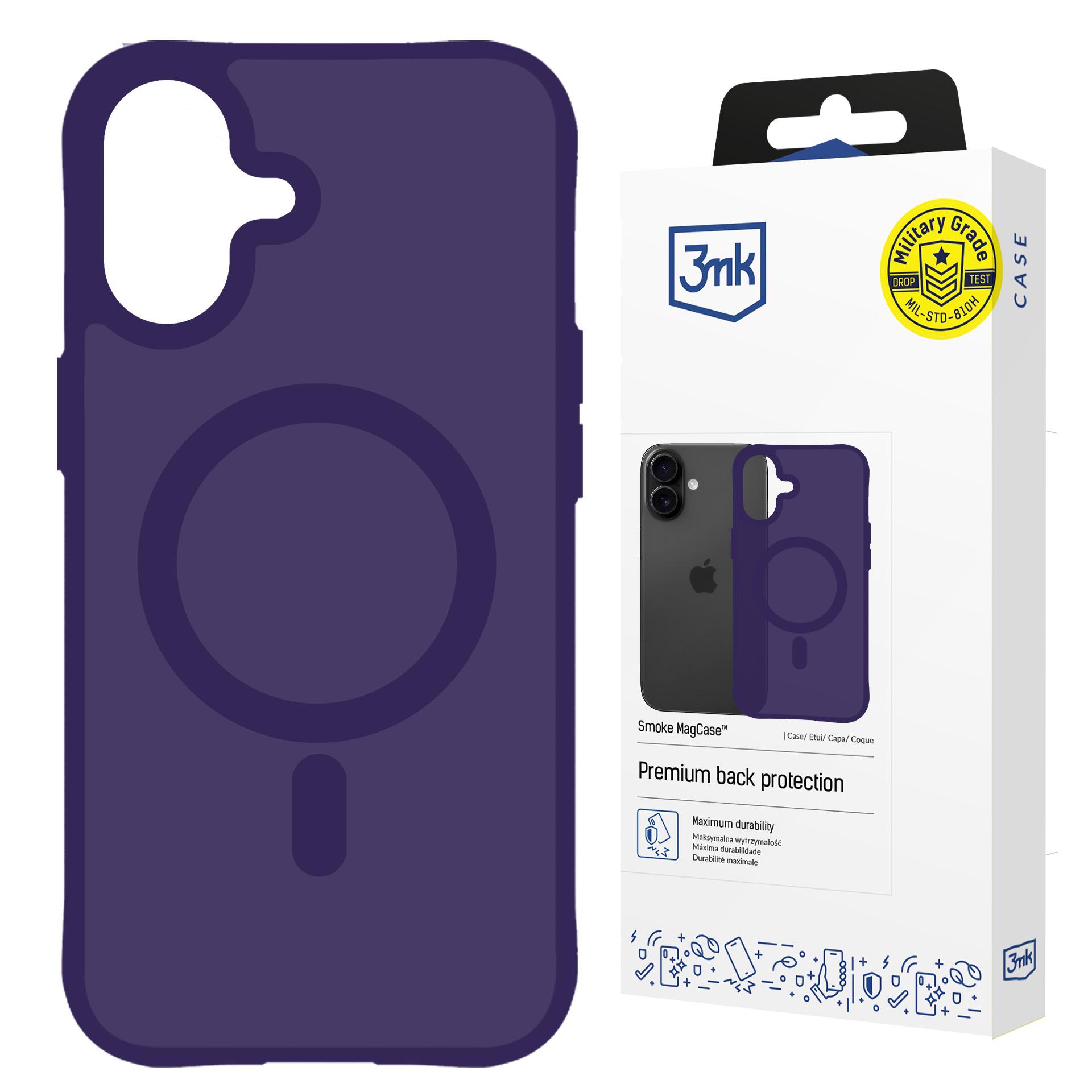 Apple Iphone 17 - 3mk Smoke Magcase Lila