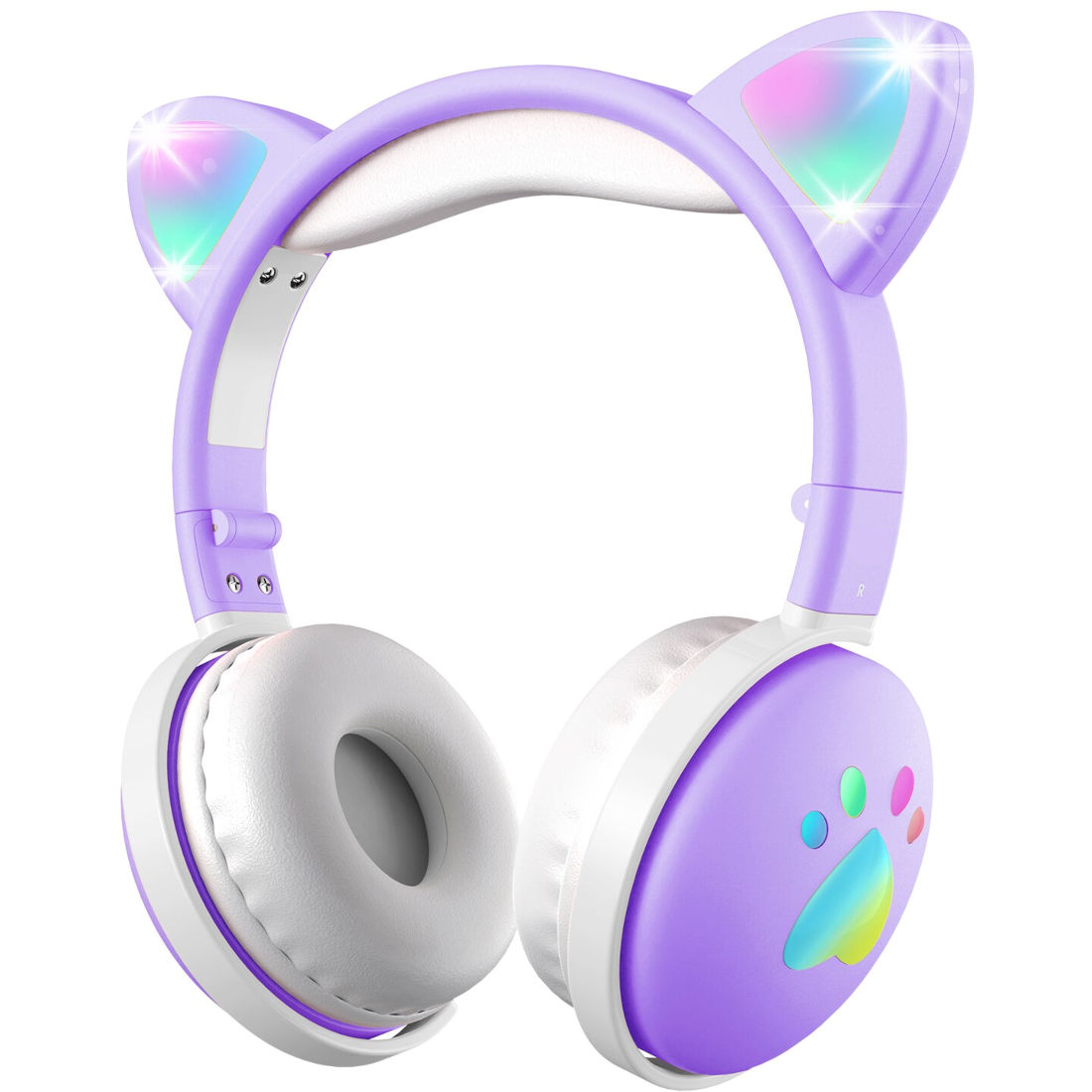 Mozos Kid Dog Kabellose Kopfhörer Für Kinder Lila