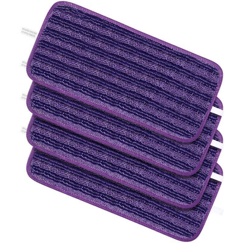 4er-pack Wiederverwendbare, Waschbare Mikrofasertücher Für Swiffer Wetjet Mop, Zur Reinigung Von Nassen Und Trockenen Böden, 30 X 14 Cm