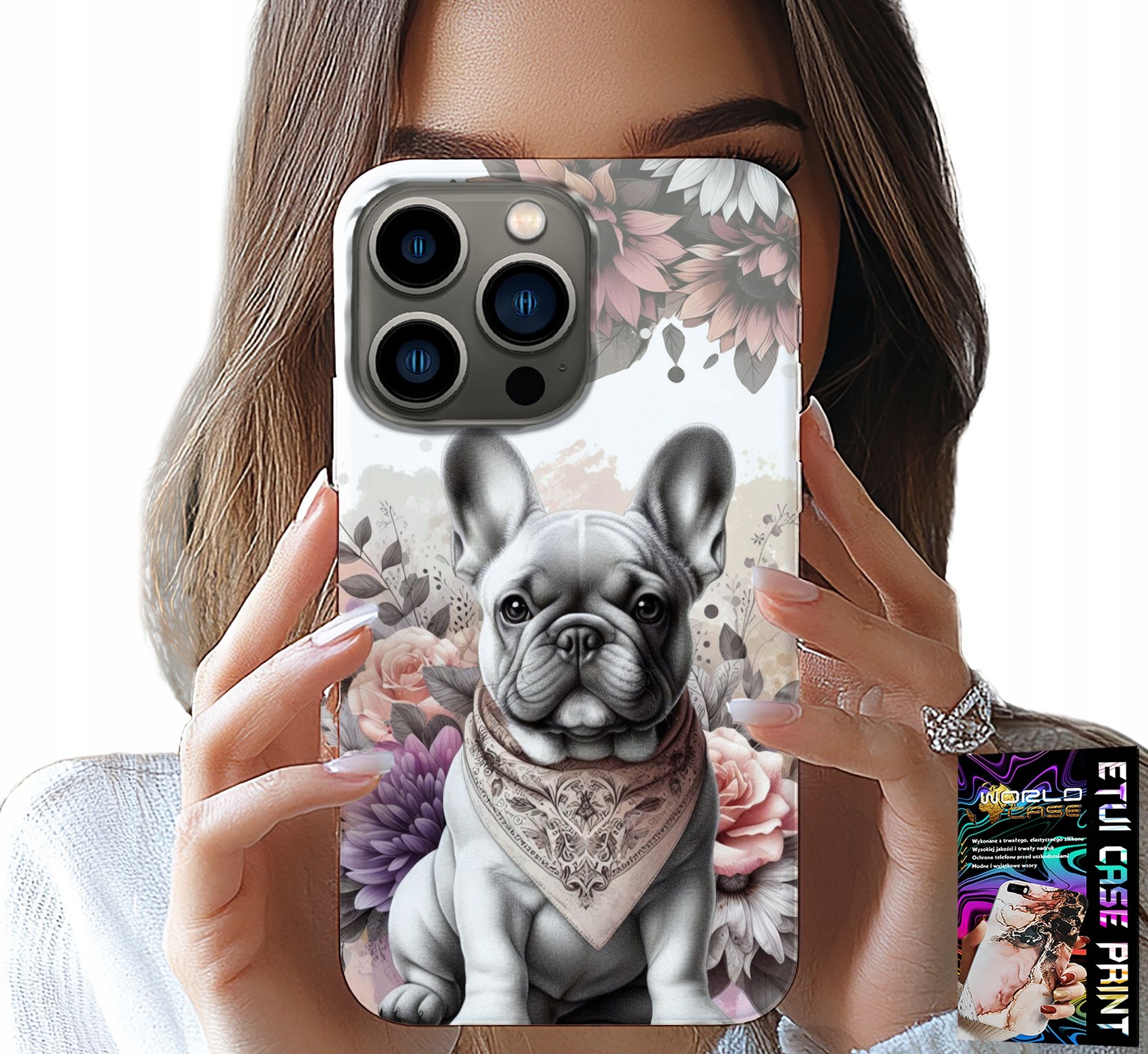 Hülle Für Iphone 15 Pro Max - Bulldogge, Bulldoggen, Hunde, Hunderassen, Rückseite