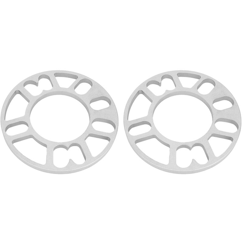 2 Stück Silberne Radabstandshalter, Distanzscheiben, Universelle Standard-aluminium-distanzscheiben Zum Ersetzen Alter Distanzscheiben, Um Zu Verhindern, Dass Die Reifen An Der Karosserie Schleifen