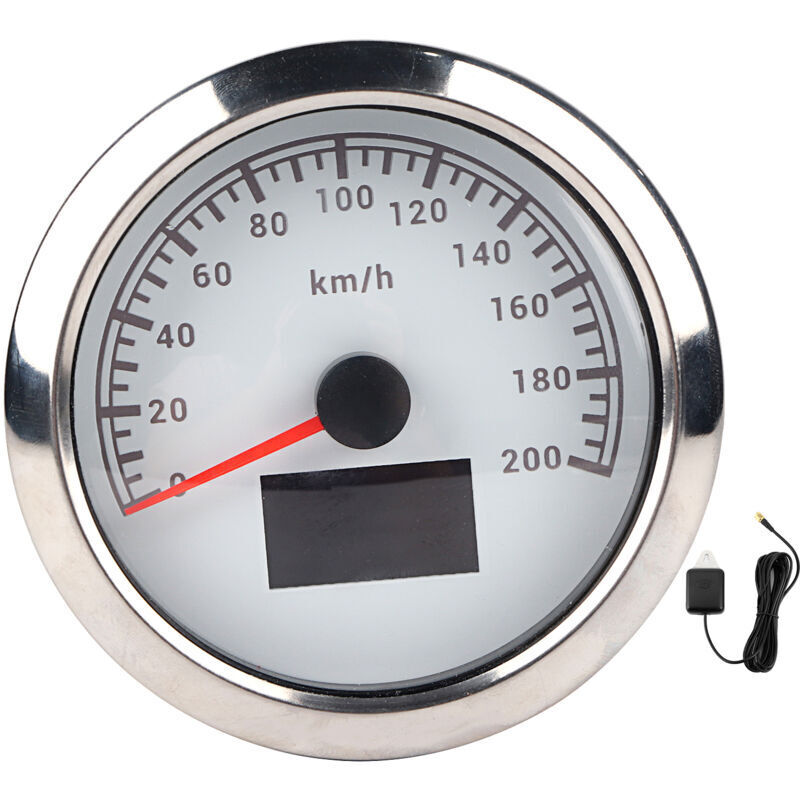 Gps-tachometer, Motorrad-tachometer, Abs, Automatische Ruffunktion, Voll Adaptiv, Einfache Installation Für Autos, Für Rennstrecken, 9–32 V Dc.