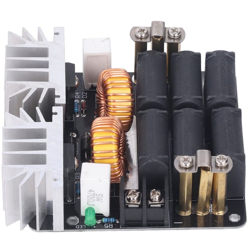 Diy-induktionsheizmodul, Maximal 20 A, 12–48 V Zum Schutz Vor Korrosion, Tragbares 1000-w-hochfrequenz-zvs-heizmodul Für Graphit