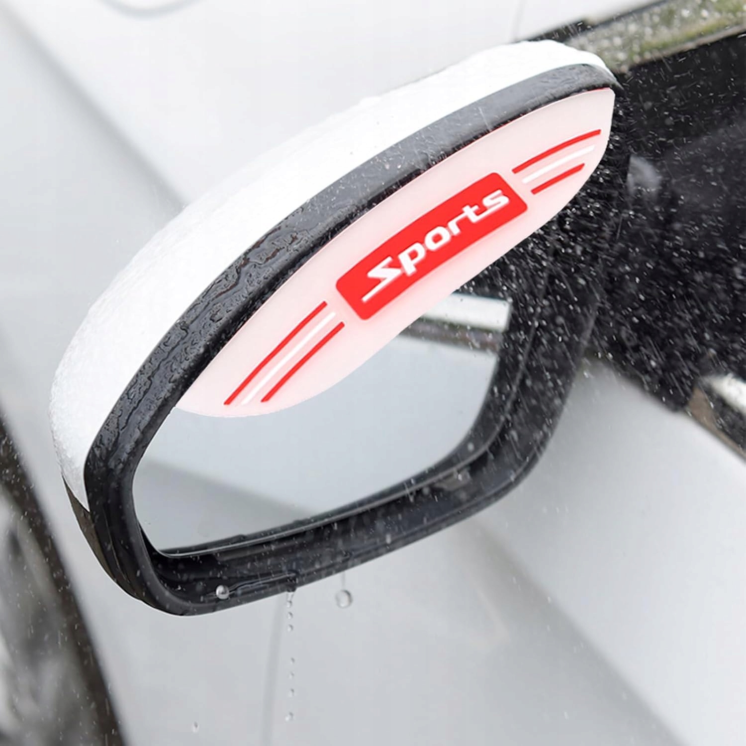 2x Universal-regenschutzhülle Für Auto-rückspiegel