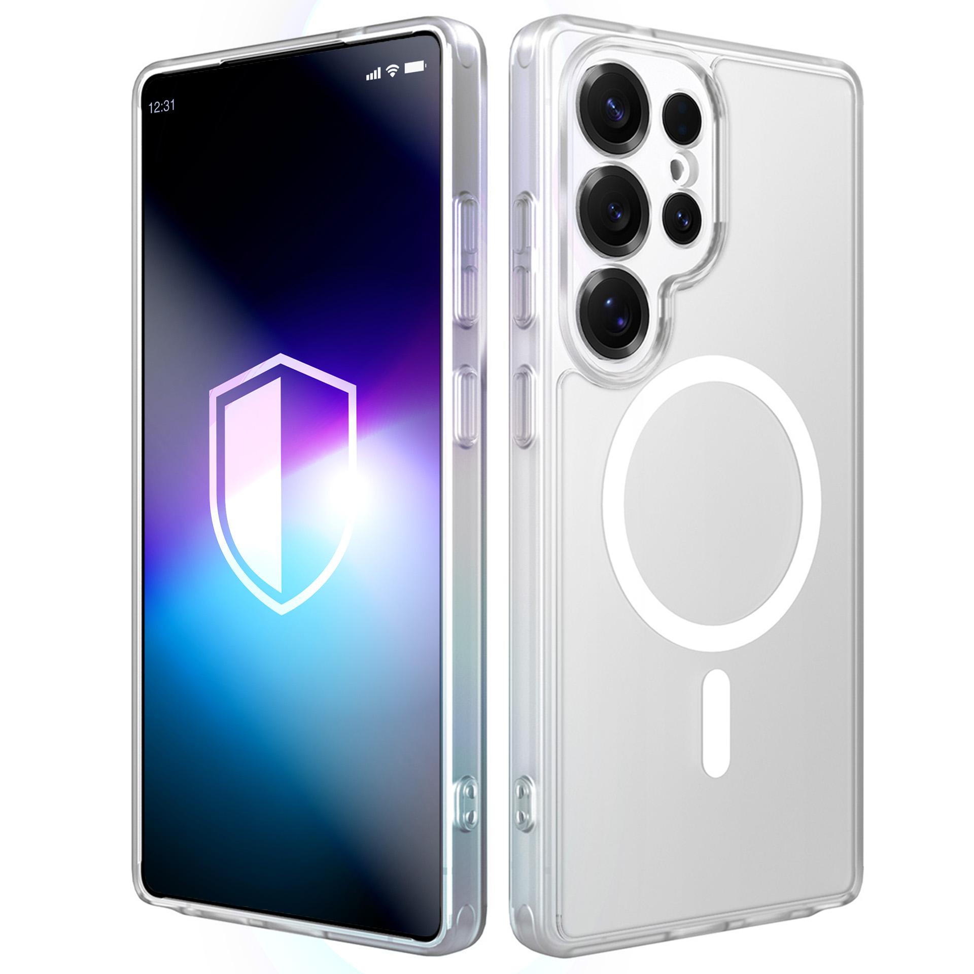 Samsung Galaxy S25 Ultra – 3mk Misty Magcase Weiß