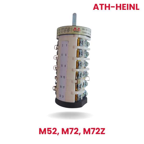 Ath-heinl Ersatzteil: Drehschalter – 2 Geschwindigkeiten M52, M72, M72z