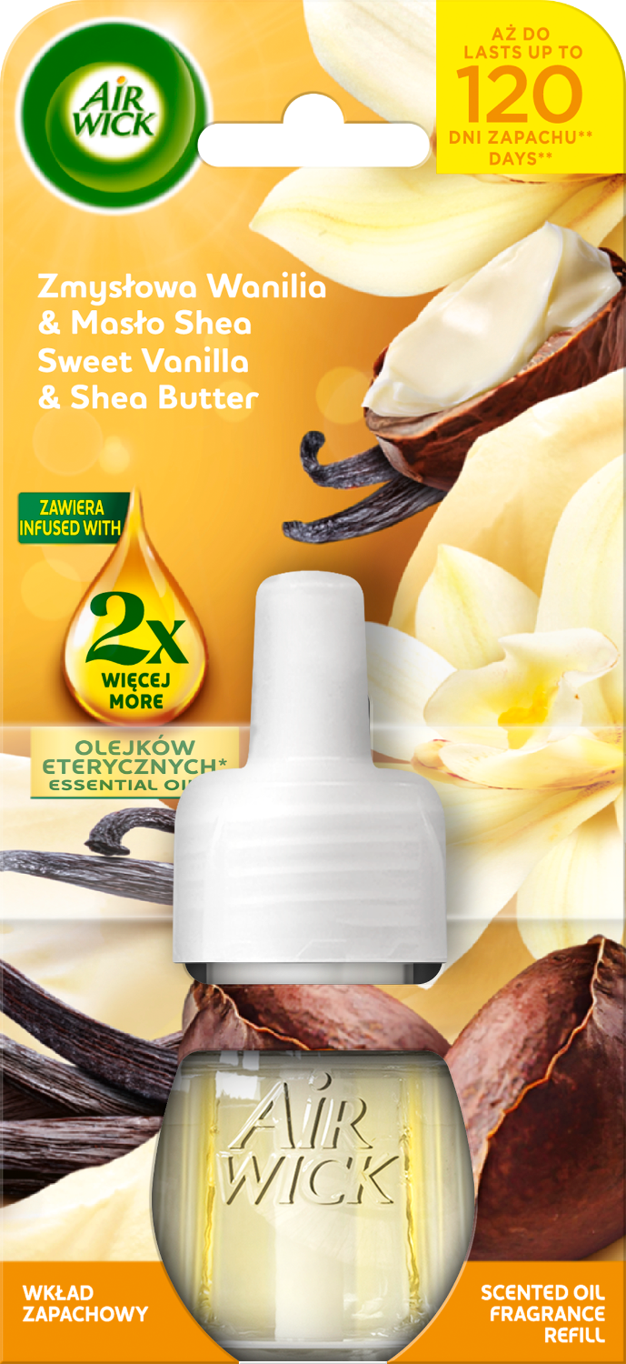 018260 Air Wick Electric Sensual Vanille & Sheabutter 19 Ml Nachfüllpackung