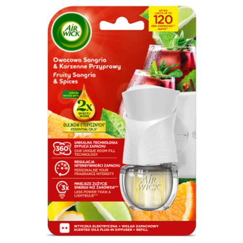 019403 Air Wick Elektrisches Aroma-sangria- Und Gewürzset