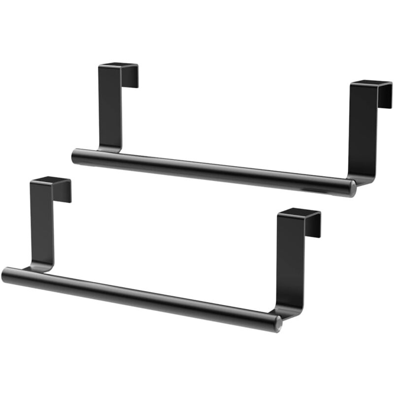 2er-set Küchentuchhalter, Mattschwarz