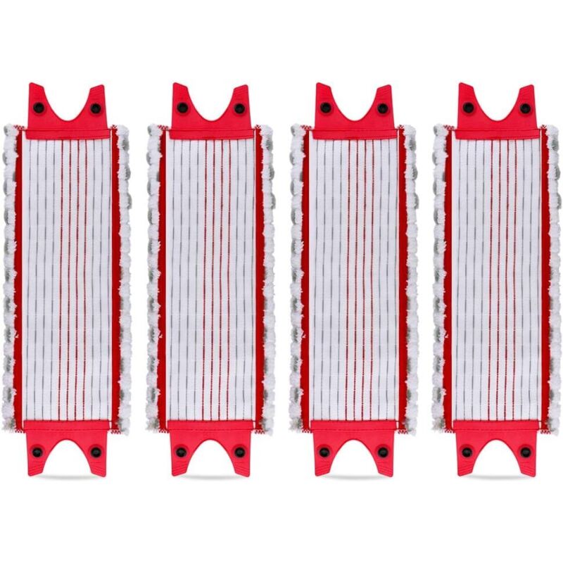 4er-pack Ersatz-mikrofaserpads Für Vileda Easywring Ultramax / 1–2 Sprüh-mikrofaserpads Für Vileda Ultramax, Ultramax, Ultramax Plus Und Easy Wring Ultramax Carlin