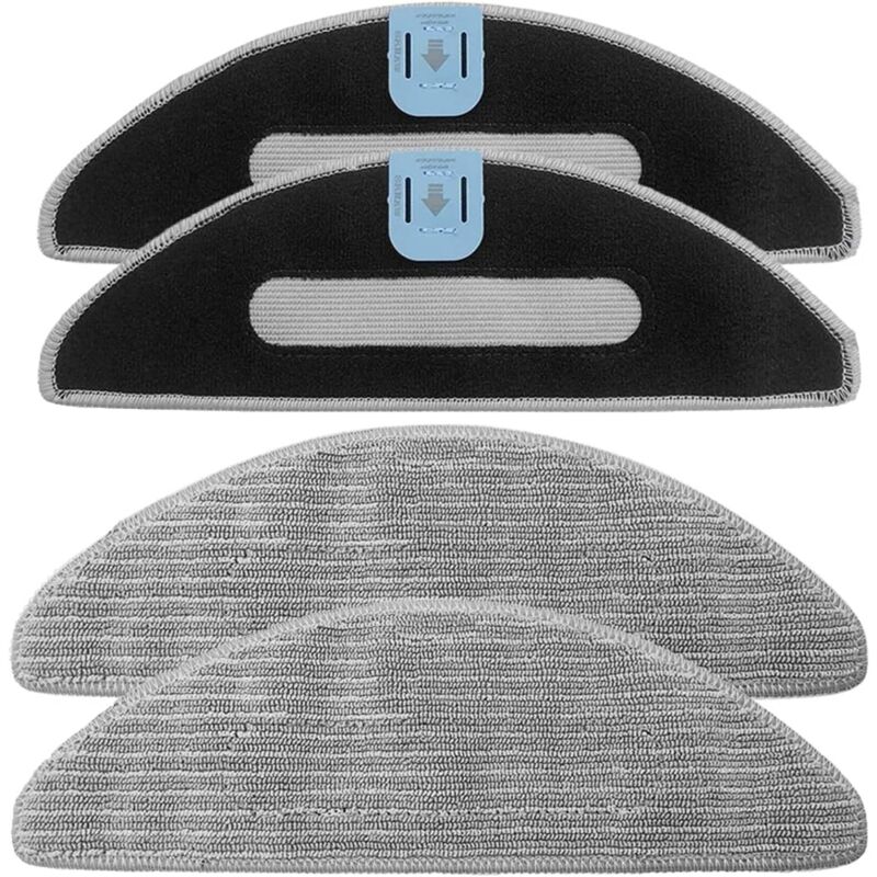 4-teiliges Ersatz-tuch-set Für Irobot Combo I8 / I8+ / I5 / I5+ / J5 / J5+ Roboterstaubsauger-zubehör, Waschbare Und Wiederverwendbare Mikrofaser-mopp-pads