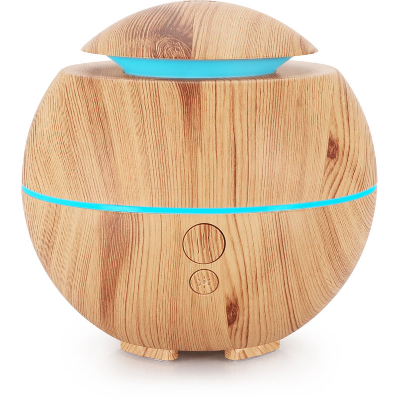 180-ml-aroma-diffusor, Ultraschall-diffusor, Bpa-frei, Mit Farbvariabler Led-beleuchtung – Holz