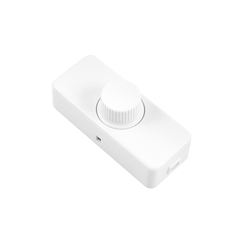 2-teiliger 220–240-v-led-drehschalter Für Glühlampen, Halogenlampen, Dimmbare Led-leuchten, Weiß
