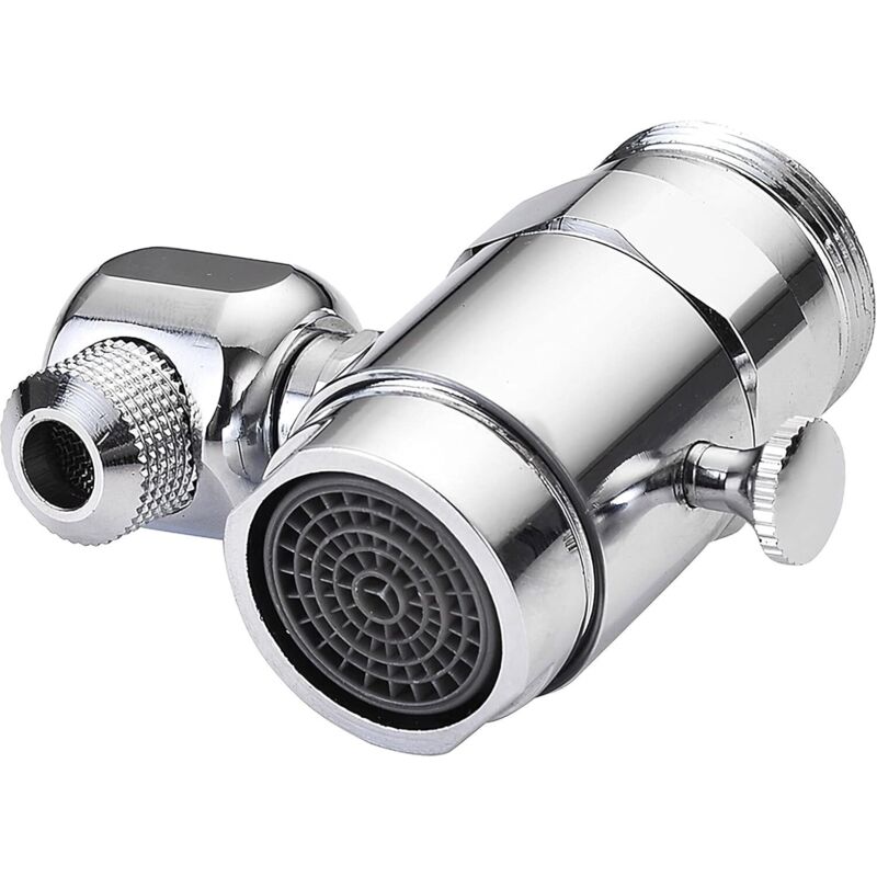 360° Drehbarer Wasserhahn-luftsprudler – Doppelfunktion – Spritzschutz