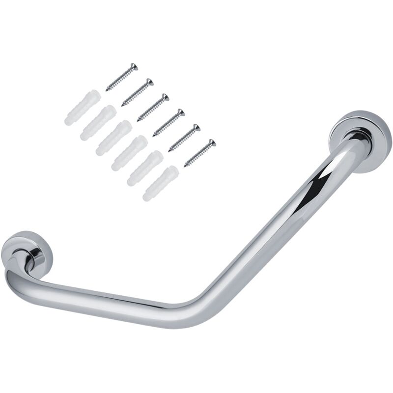 45 Cm Duschhaltegriff, Badezimmergriff, Chrom, Edelstahl, Silber