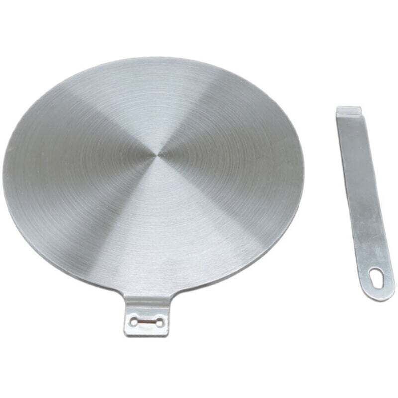 Induktionsadapter, Induktions-umwandlungsplatte, Kühlplatte Mit Abnehmbarem Griff Und Sockel (20 Cm)