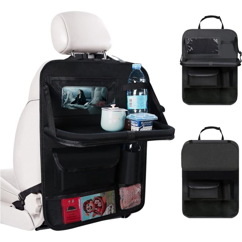 Auto-organizer, Kinder-auto-organizer Mit Ablagefach Und Handy-/tablet-tasche, Wasserdichte Auto-rücksitz-organizer Zur Aufbewahrung Von Spielzeug/büchern/flaschen – Jusch