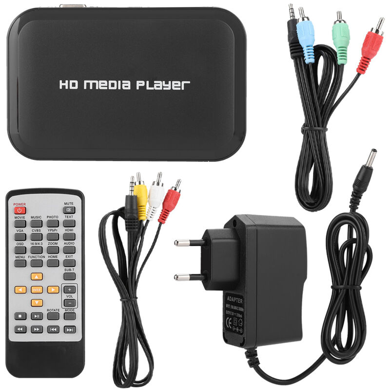 1080p Mini Hdmi M3 Hd Mediaplayer Netzwerk-video-festplattenplayer Eu 100-240v