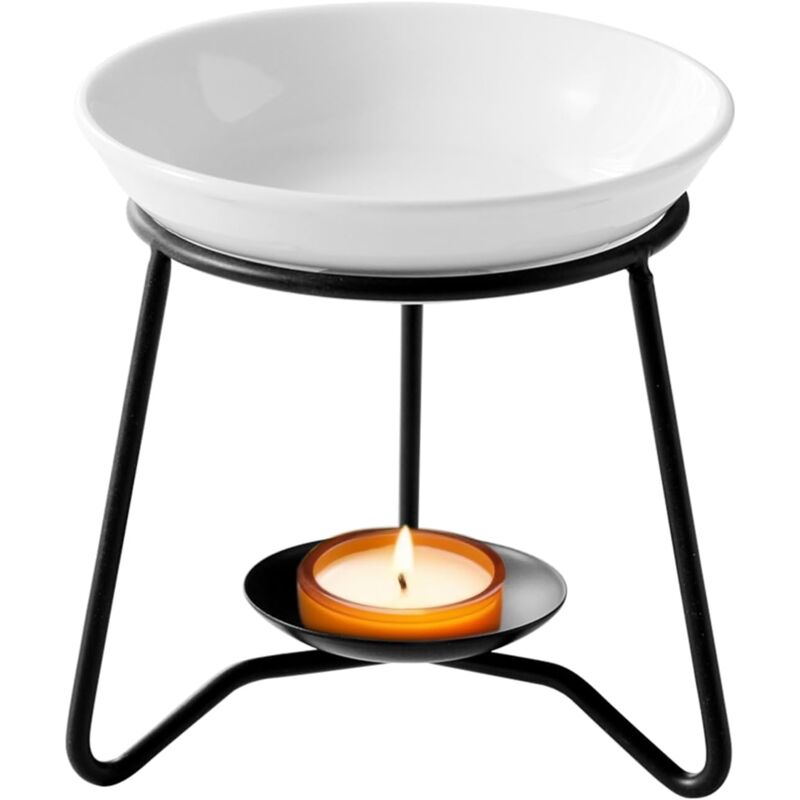 Metall-keramik-aroma-brenner, Duftbrenner Mit Keramikschale, Schmelzbrenner Für Kerzenhalter