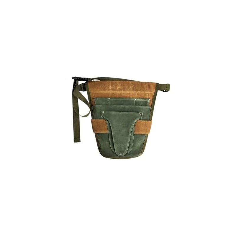 30 X 28,5 Cm Gürteltasche Für Den Garten, Gürteltasche Aus Canvas Für Gartengeräte Mit Mehreren Aufbewahrungstaschen, Wasserdicht, Tragbar, Für Männer Und Frauen, Strapazierfähig, Für Scheren, Rasenmä