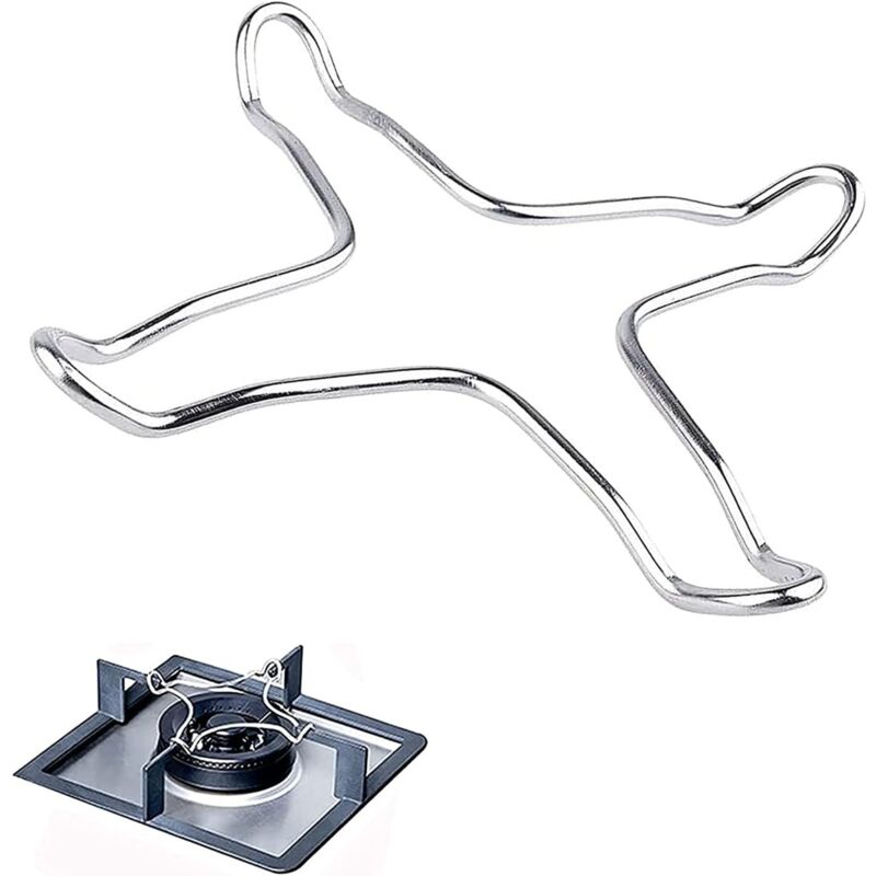 1 Stück Universal-herdaufsatz, Gas-reduzierstücke, Wok-halter, Edelstahl-gas-reduzierstücke, Wok-ring, Topfhalter Für Gasherd, Für Kaffeemaschine, Gasherd, Küche