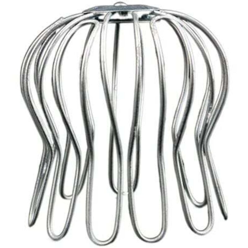 Feuerverzinkter Draht-dachrinnenschutz (75 Mm Bis 85 Mm ⌀) – Dachrinnenfilter – Laubfilter (4er-pack)