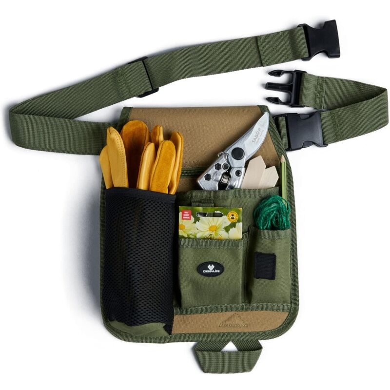 Gartengeräte-gürteltasche – Verstellbare Gürteltasche Für Tischler, Gärtner, Bauarbeiter Und Holzarbeiter – Unisex