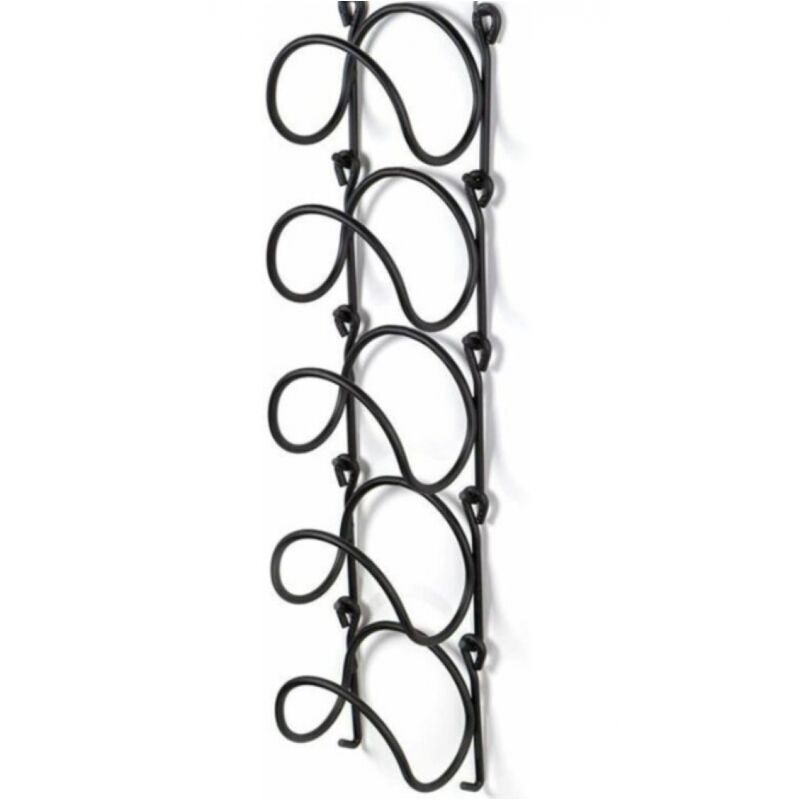 Handtuchhalter Aus Metall Zur Wandmontage, Fünf Ebenen Mit Haken, Badzubehör Für Badetücher Und Gesichtstücher