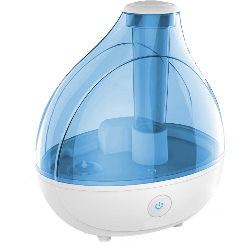 Ultraschall-luftbefeuchter, 1,5 L Wassertank, Smart-app, Feuchtigkeitssensor, Weiß