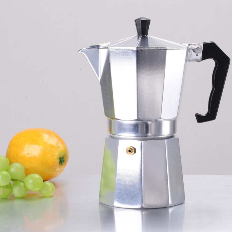 Aluminium-espressomaschine Für 3 Tassen Kaffee (150 Ml)