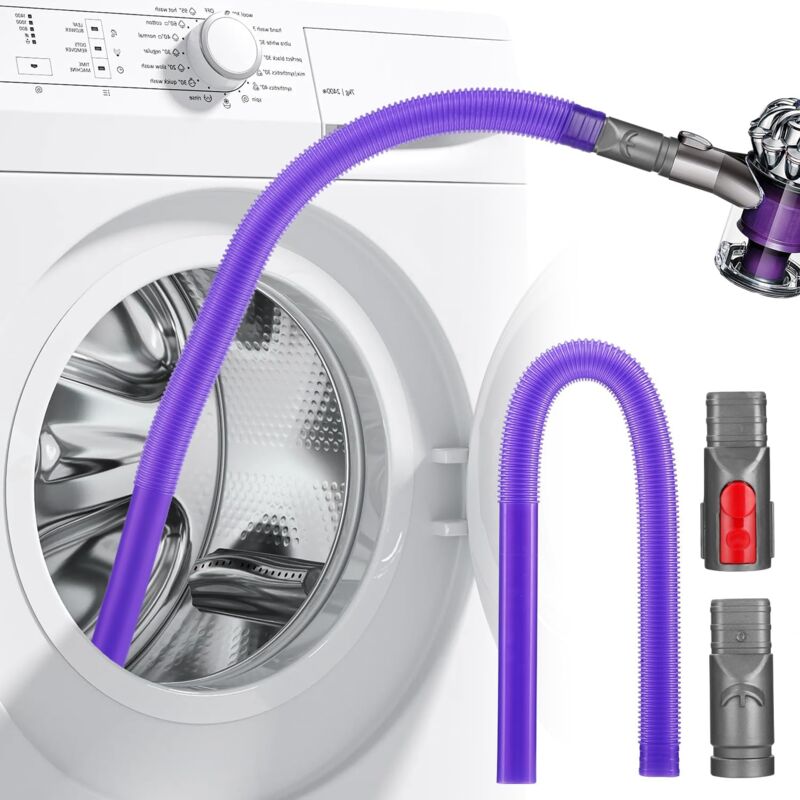 Fugendüse Für Dyson V6, V7, V8, V10, V11, V12, V15, 80 Cm Lange Flexible Fugendüse, Flexibler Fugendüsenaufsatz, Flachdüse Als Staubsaugerzubehör Zum Reinigen Von Autos, Möbeln Und Wäschetrocknern