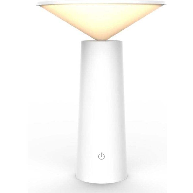 Mini-usb-wiederaufladbare Lampe Mit Berührungsschalter Und Dimmbarem Nachtlicht