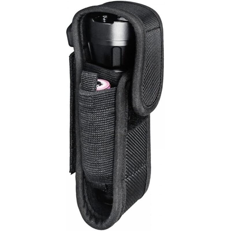 Taschenlampentasche, Vertikale Nylon-taschenlampengürteltasche Für Taktische Taschenlampen, Geeignet Für Militär-, Sicherheits- Und Polizeigürtel