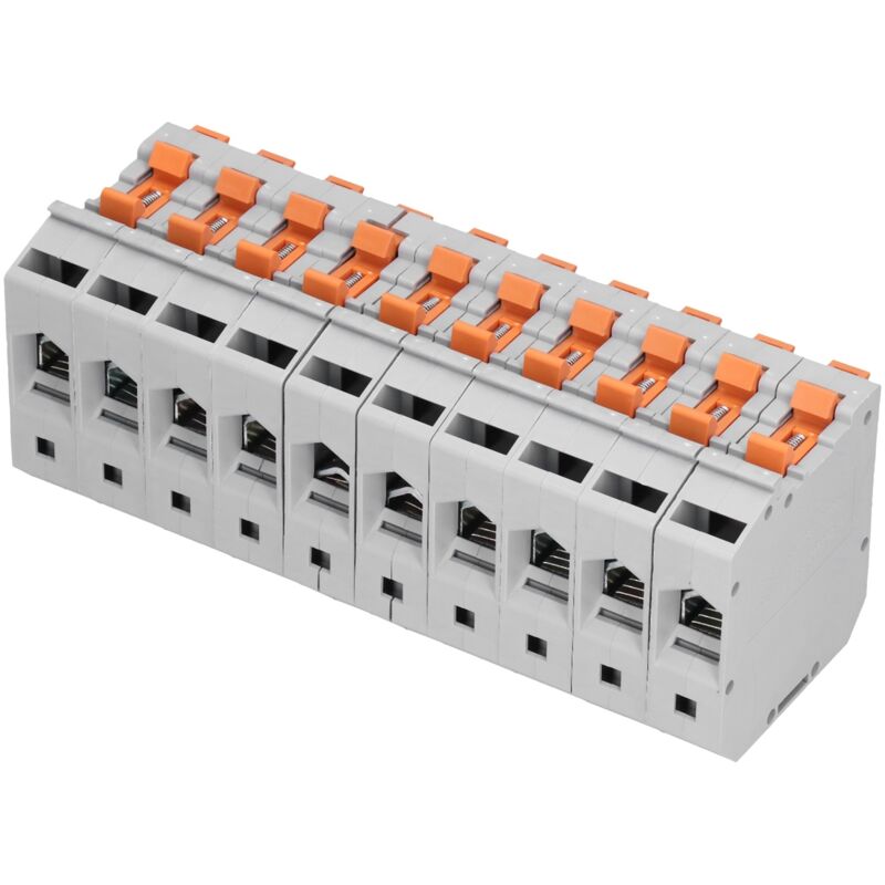 Anschlussklemmenblock, Kombinierte Schienenklemmen 50 Mm² 1000 V 150 A Für Stromkreise
