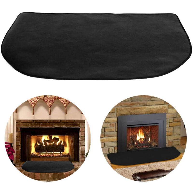 50 X 80 Cm Feuerfeste Glasfaser-kaminmatte Zum Schutz Von Kaminen Und Öfen Im Innenbereich