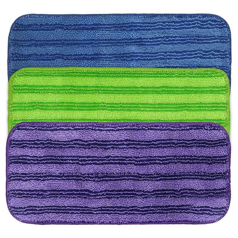 6 Stück Mikrofaser-mopp-pads, Kompatibel Mit Swiffer Wet Jet, Mikrofaser-mopp-pads, Tücher Für Swiffer Wetjet, Ersatzköpfe Für Die Nass- Und Trockenreinigung Verschiedener Oberflächen, Je Zwei Pro Far
