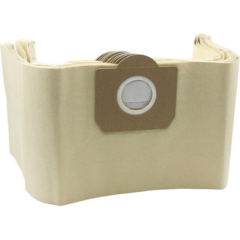 10er-pack Papierfilterbeutel Kompatibel Mit Kärcher Nass- Und Trockensaugern Wd3, Wd3p, A 2204, A 2234 Pt, A