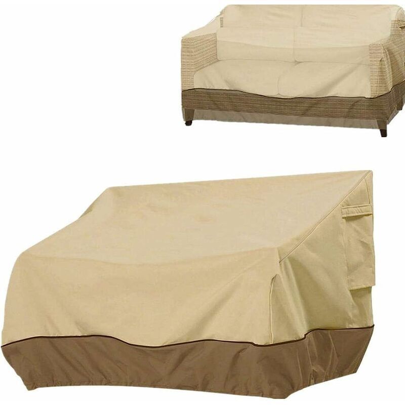 Schutzhülle Für Gartensofa, 3-sitzer, Wasserdicht, Winddicht, Staubdicht, 224 X 83 X 84 Cm