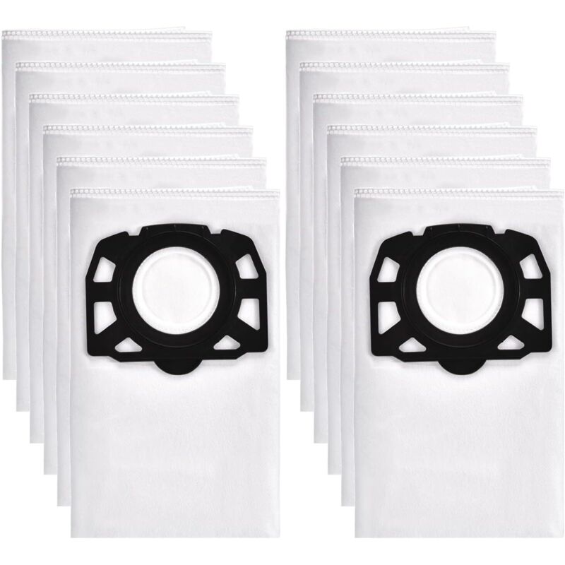 12 Staubsaugerbeutel Für Kärcher Wd4, Wd5, Wd6 Premium, Für Kärcher Mv4, Mv5, Mv6 Nass-/trockensauger 2.863-006.0