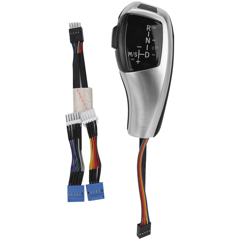 Modifikationsset Für Den Led-schaltknauf Im F30-stil (linkslenker) Für Bmw E90, E92, E84 Und E89 (silber)