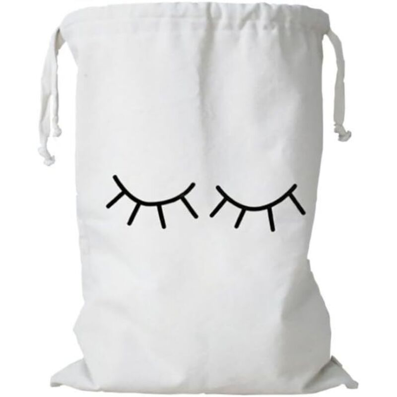 Großer Wäschesack Aus Canvas Mit Kordelzug Für Spielzeug, Aufbewahrung, Reisen Und Waschmaschine