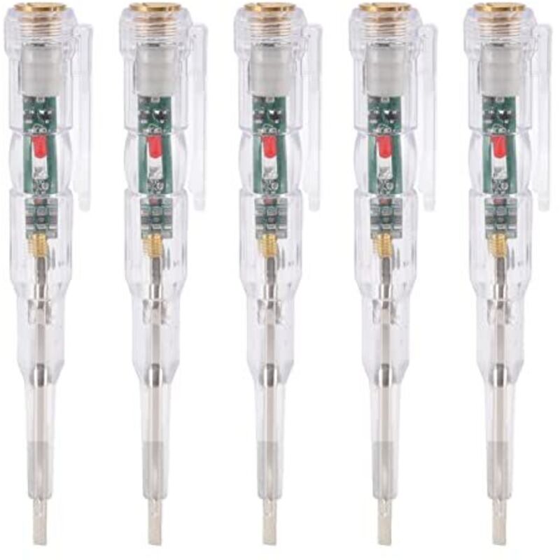 5-teiliges Led-spannungsprüfstift-set, Multifunktionaler Elektrischer Tester, Elektrischer Schaltkreisdetektor Für Zu Hause