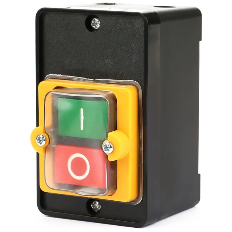 Ac220v/380v-druckschalter, Wasserdichter Leistungssteuerungs-druckschalter Mit Gehäuse, Schalter Mit Unterteil, Maschinenschalter