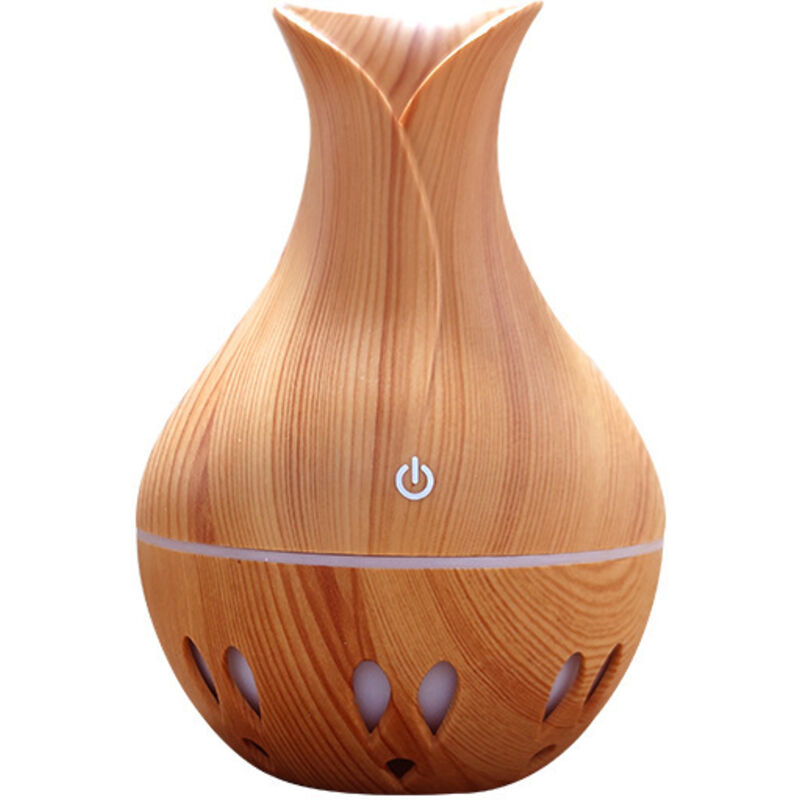 Ätherisches Öl-diffusor, 130 Ml Tragbarer Ultraschall-aromatherapie-diffusor, Luftbefeuchter Mit 7-farbigen Usb-led-nachtlichtern, Für Yoga, Wohnzimmer, Spa, Büro, Schlafzimmer