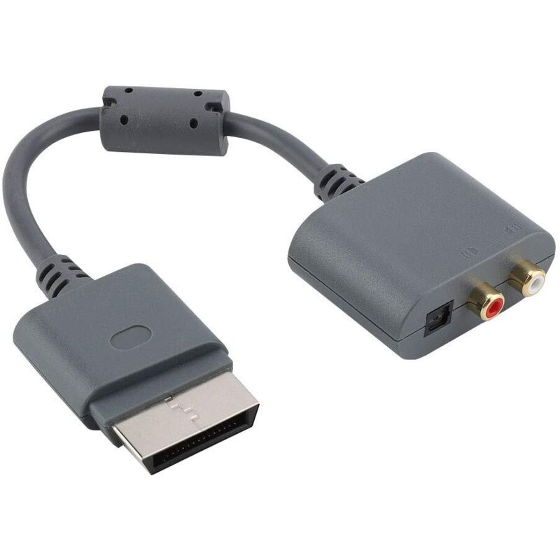 Xbox 360 Audio-adapterkabel, Optisch Auf Cinch Konverterkabel Für Xbox