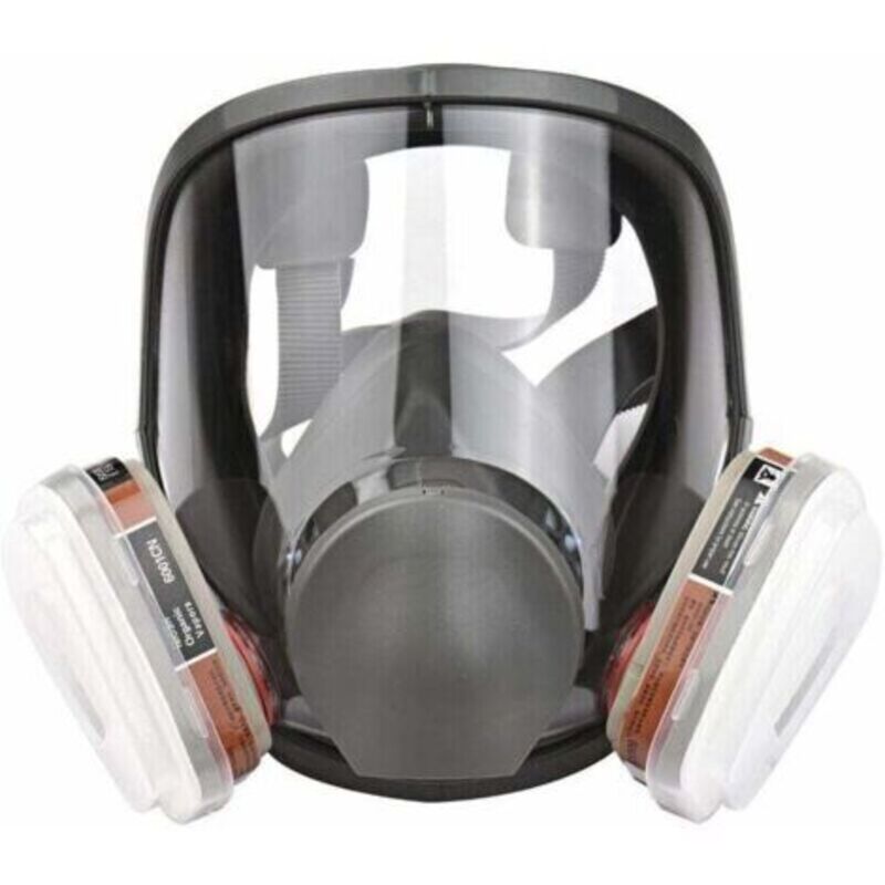 Wiederverwendbare 16-in-1-vollgesichtsmaske Zum Schutz Vor Organischen Dämpfen, Ideal Zum Lackieren, Polieren, Schweißen Und Für Andere Arbeiten Mit Schutzwirkung.