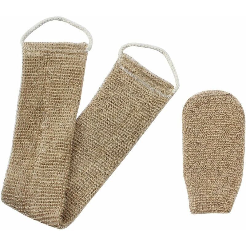 Im Jahr 2021 War Die Wichtigste Grenzüberschreitende Werbemaßnahme Für Die Pflanzenfaser Meng Hemp Long Strip Badetuch (72 X 11 Cm) Und Handschuhe (2 X 113 Cm, 2 Stück).